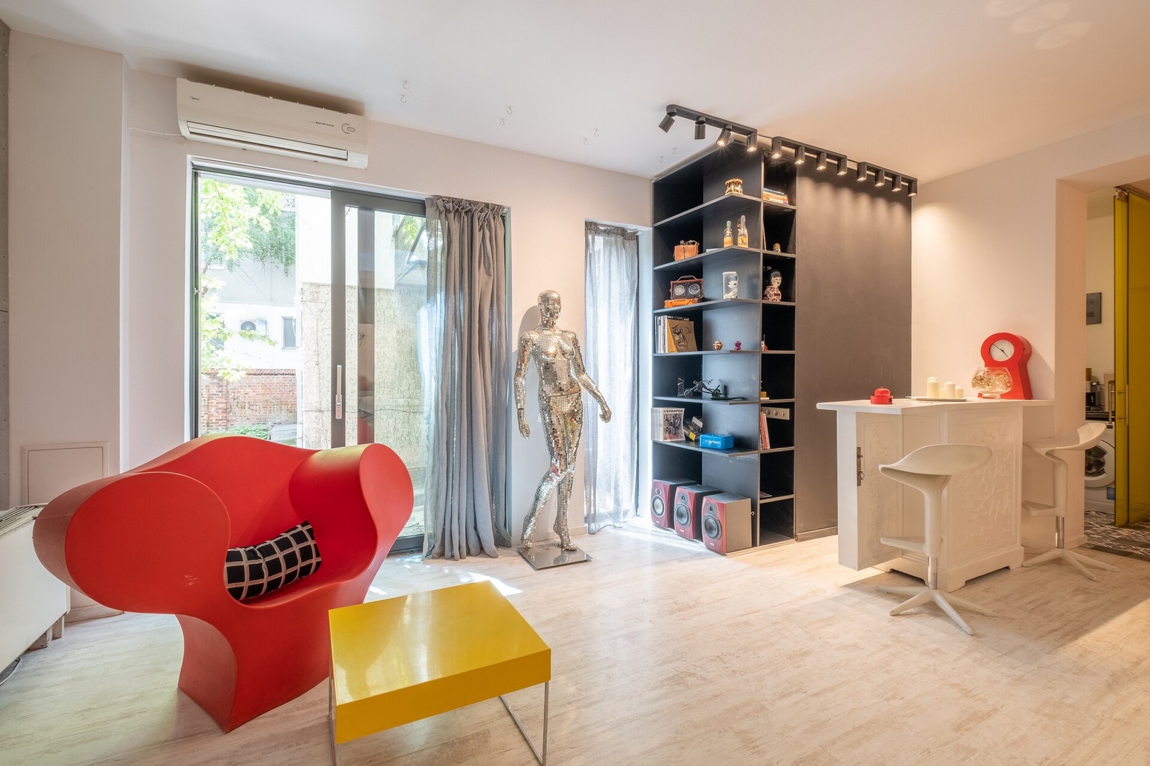 Pop Up Artistic 1 BR Apt Garden View 0 Flat Manager Booking
