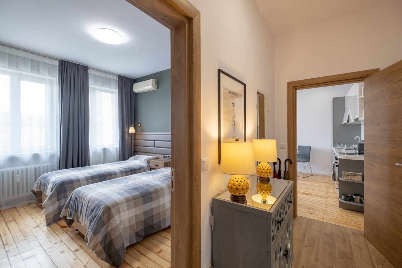 2BR Apartment | Stylish Gem | AC 2 Flat Manager Booking