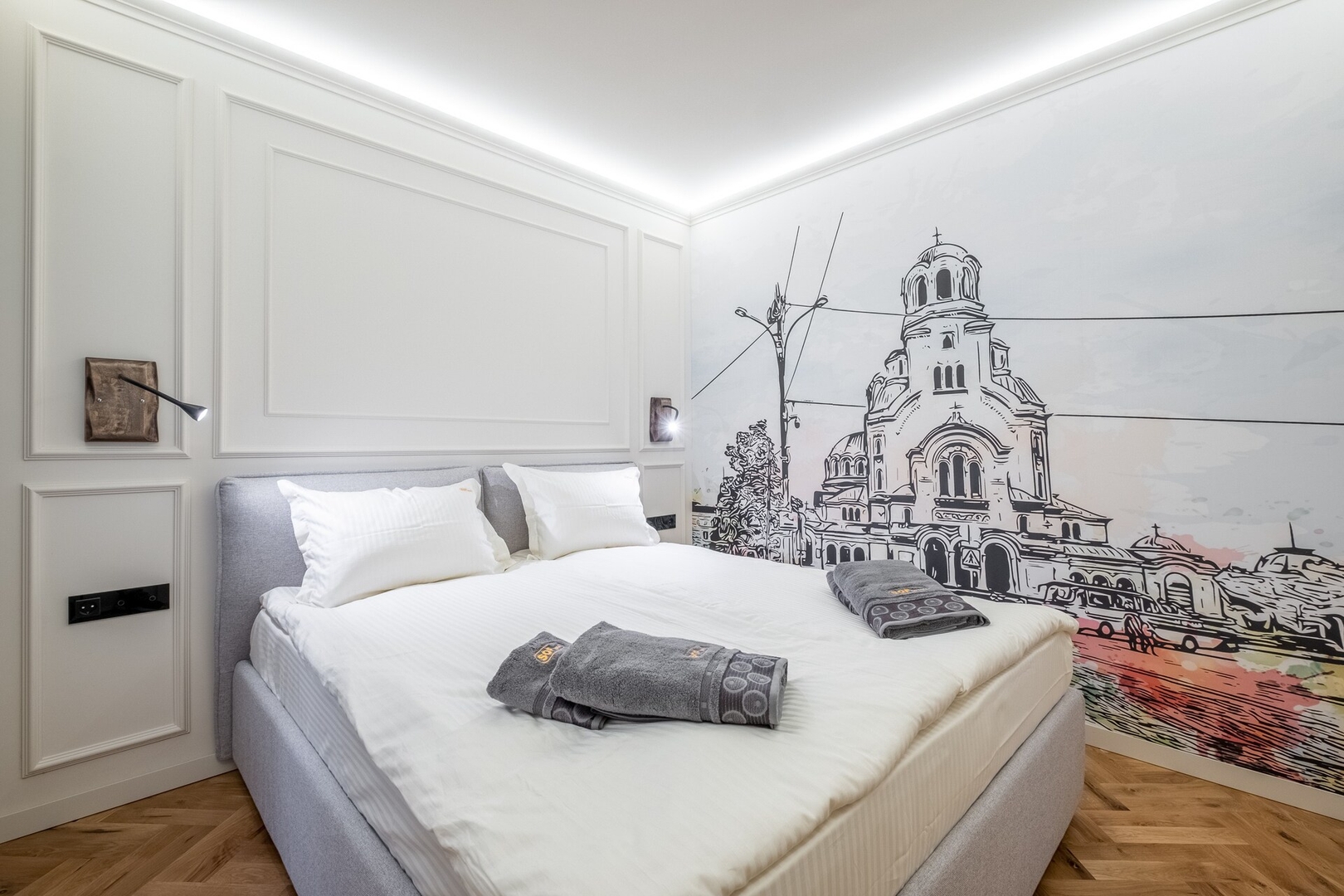 SOFapart Comfy and Elegant Apt with 2 BDR/ Parking 3 Flat Manager Booking