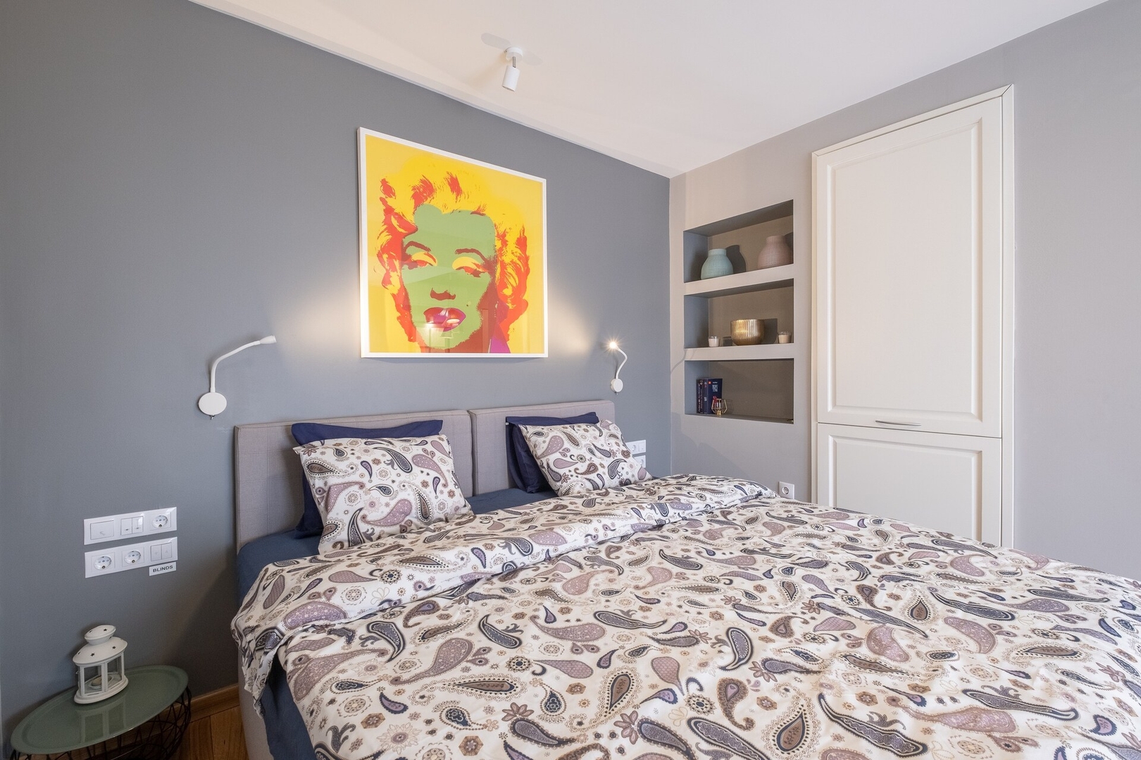 ⭐⭐⭐⭐⭐ High-end Designer Studio ➫ AC + Parking 15 Flat Manager Booking