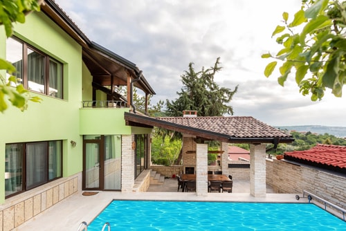 *Villa Apple* 3 BR Luxury Villa PRV pool & BBQ 0 Balchik Villas
