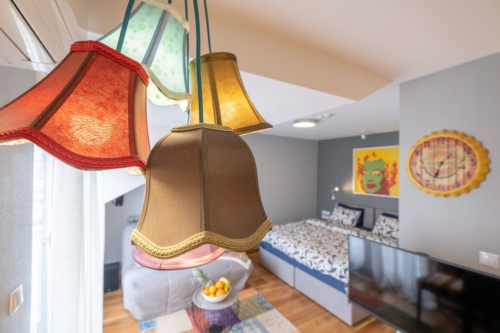 ⭐⭐⭐⭐⭐ High-end Designer Studio ➫ AC + Parking 1 Flat Manager Booking