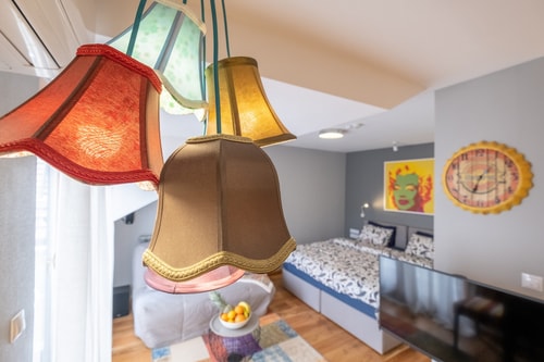 ⭐⭐⭐⭐⭐ High-end Designer Studio ➫ AC + Parking 1 Flat Manager Booking