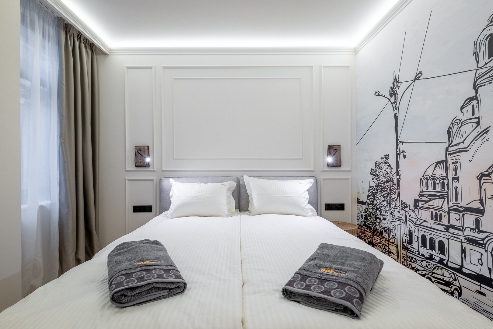 SOFapart Comfy and Elegant Apt with 2 BDR/ Parking 8 Flat Manager Booking