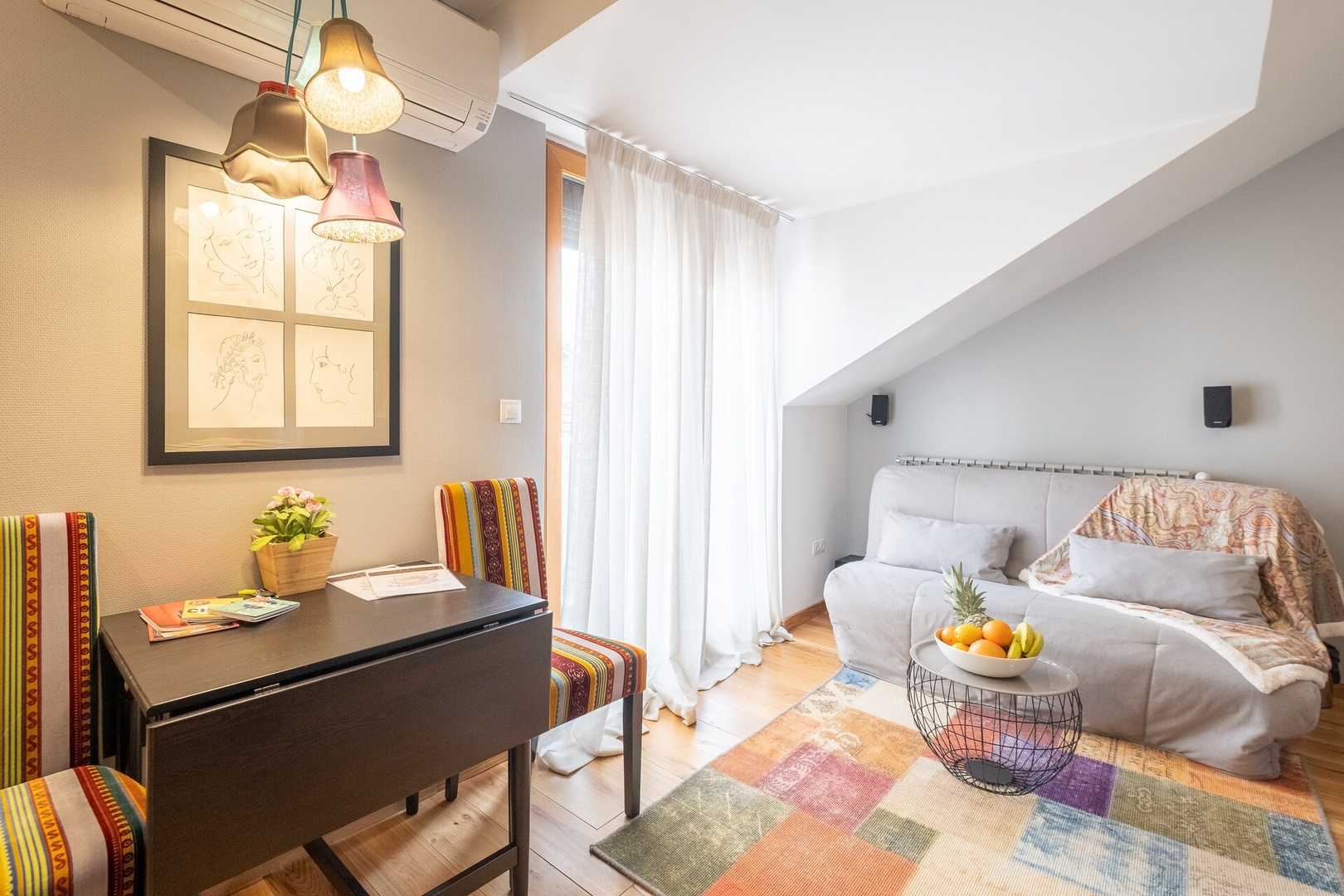 ⭐⭐⭐⭐⭐ High-end Designer Studio ➫ AC + Parking 2 Flat Manager Booking