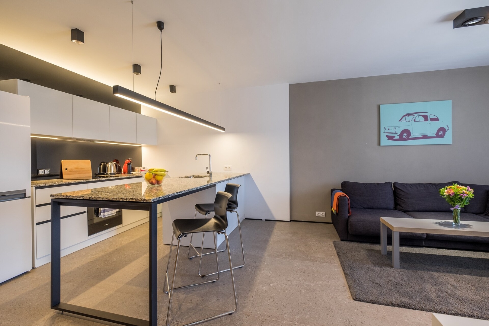 Minimal interior design / Metro Station / Luxury B 2 Flat Manager Booking