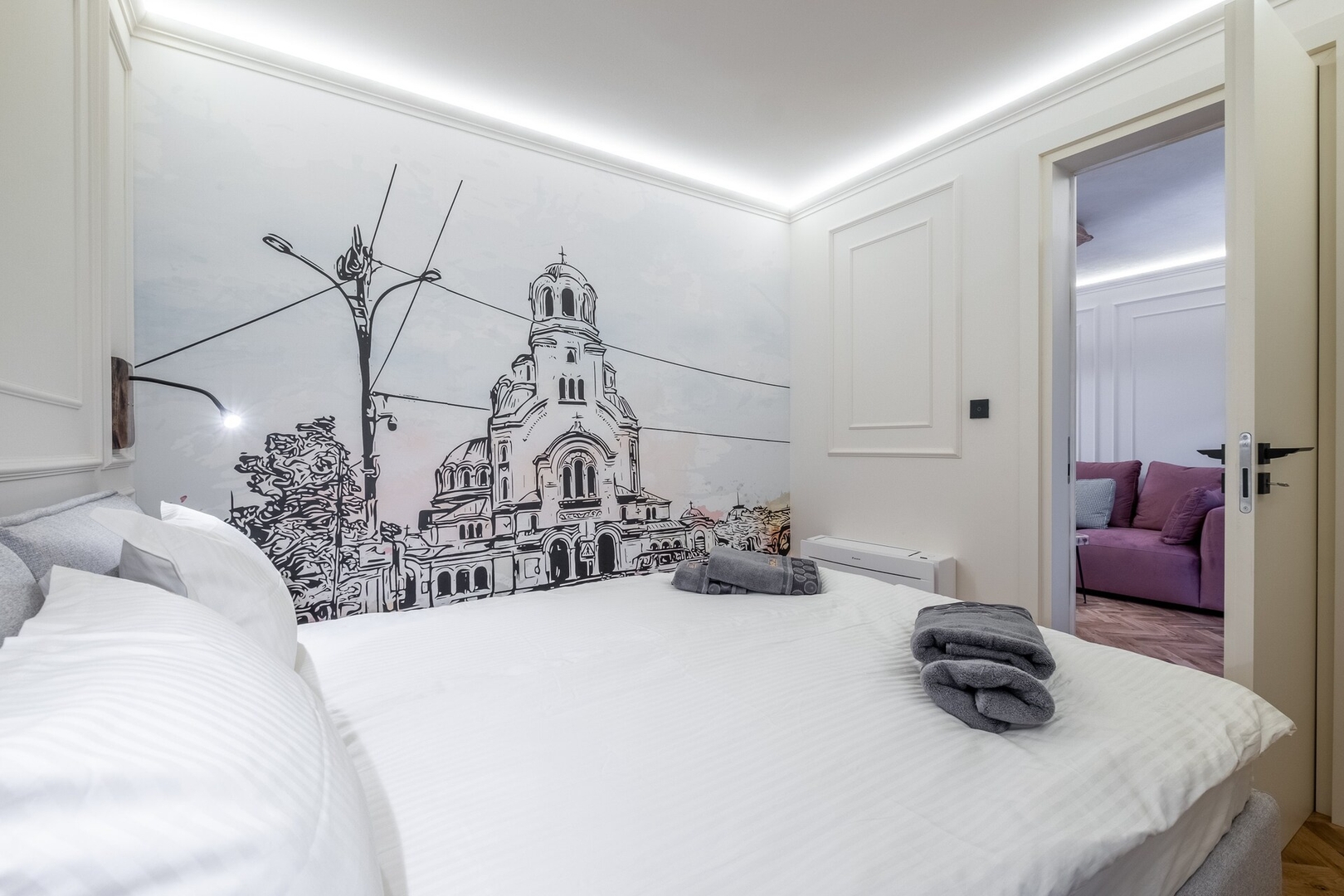 SOFapart Comfy and Elegant Apt with 2 BDR/ Parking 9 Flat Manager Booking