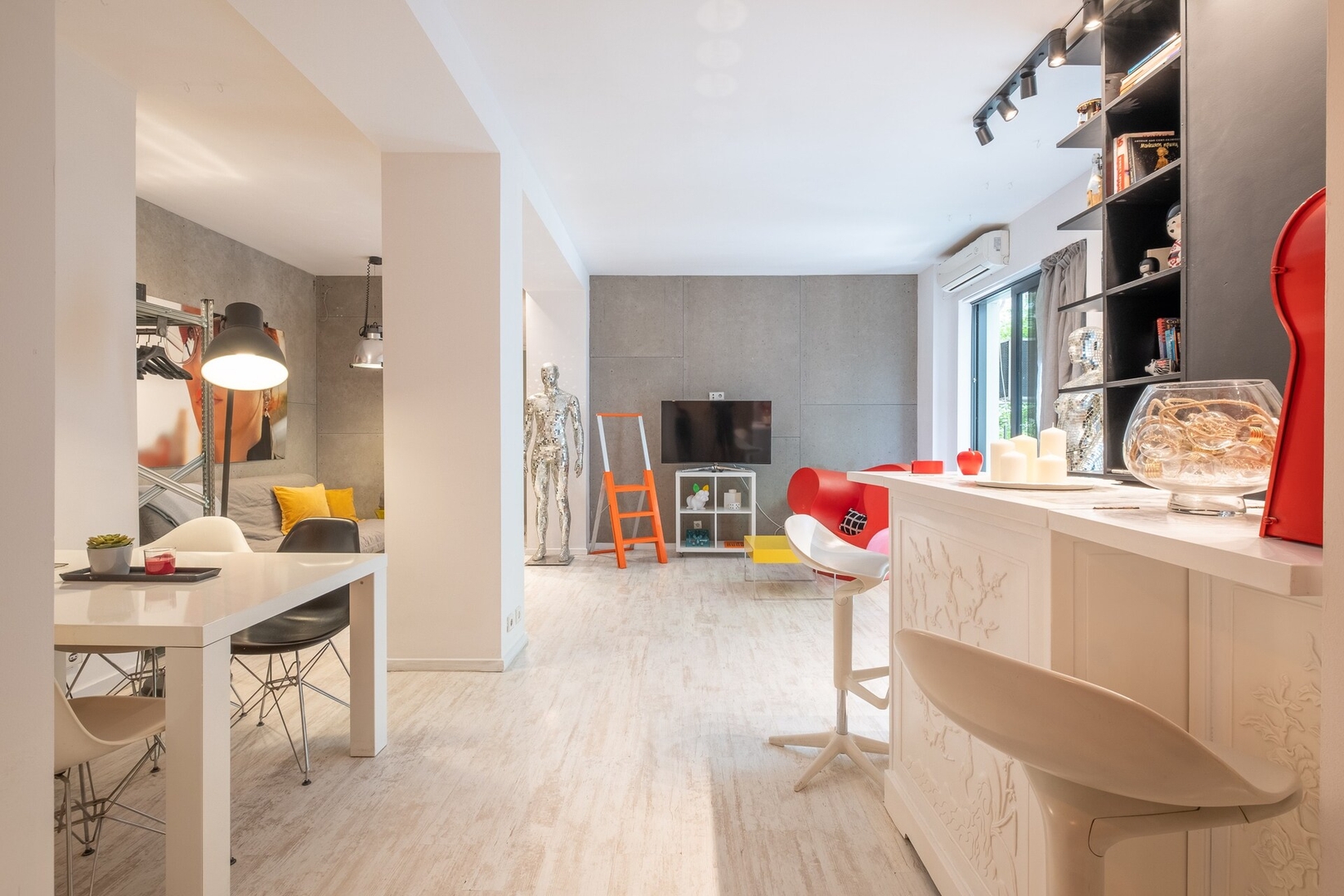 Pop Up Artistic 1 BR Apt Garden View 18 Flat Manager Booking