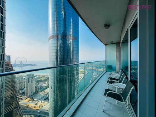 Panoramic Views 1BR| Damac Heights| Dubai Marina 5 Sejourne - Luxury Holiday Homes | Luxury short term rentals in Dubai