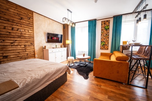 On Ski track Studio/Ski in&out/ Spa / Free parking 1 Host2u