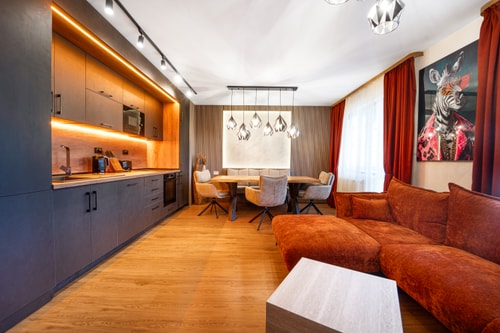 3 Private Rooms/ Lounch /  Parking / Center