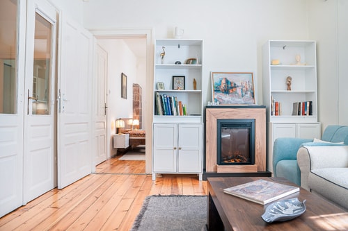 Big Apartment in Center Sofia/ 2 BD/ Fireplace