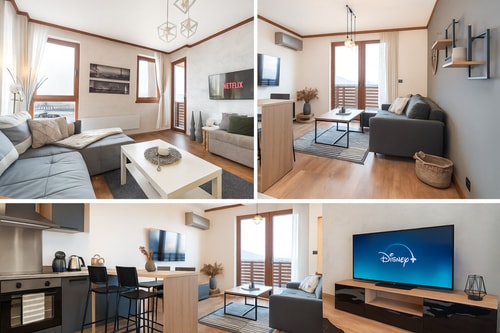 3 Top Apartments together/ Best View/ Parking Host2u