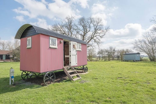Thyme Shepherds Hut at Boundary Farm, Framlingham