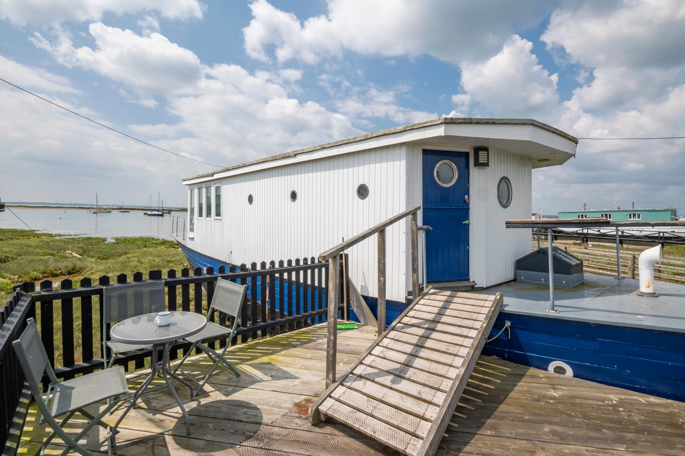 Lorna, Houseboat , West Mersea David Burr
