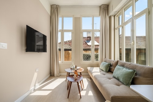 Allenby Geula Beach House – 1BR High Design