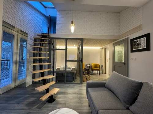 Balcony Bliss Main Square Loft