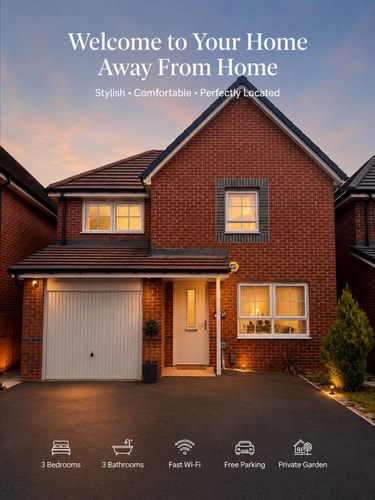 The Hill - 3-Bed Home with Garden & Parking