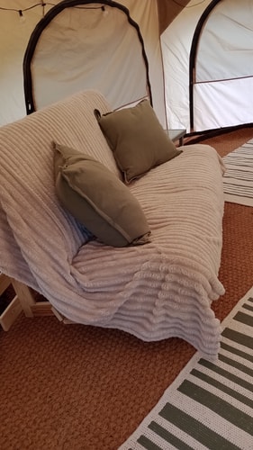 Kingfisher Luxury Tent, Howdales 4 Hello Guest