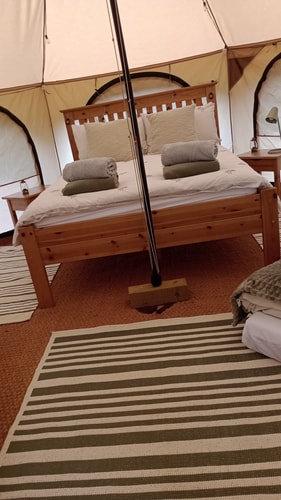 Kingfisher Luxury Tent, Howdales 10 Hello Guest