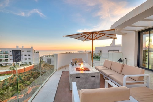 Spectacular luxurious penthouse