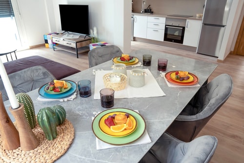 2BD spacious & stylish apartment with heated pool 6 Platihome
