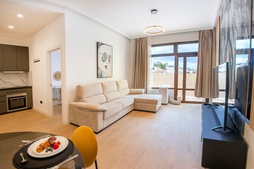 Trendy apt. with a heated  pool & near Aqualand 2 Platihome