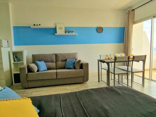 Lovely blue Studio with Ocean view and pool 0 Platihome