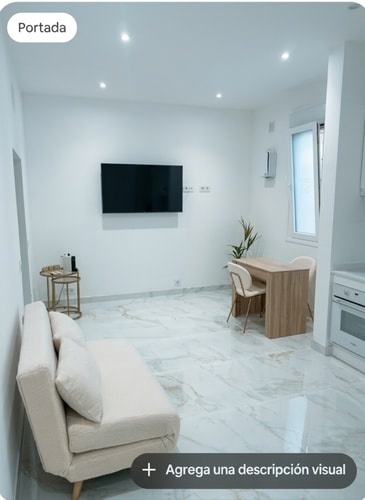 Estudio Moderno y Céntrico en Madrid beBalmy