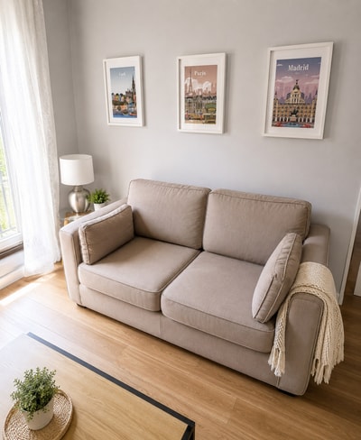 Bright apartment in Madrid near the airport, photo 3 of 7