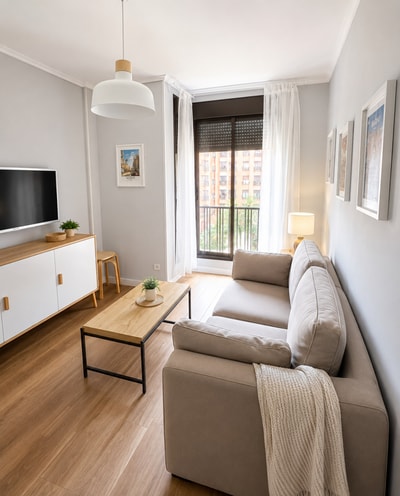 Bright apartment in Madrid near the airport, photo 1 of 7