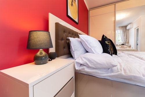 Red velvet ~ 3BD Apartment in Plovdiv Center 17 Flat Manager Booking