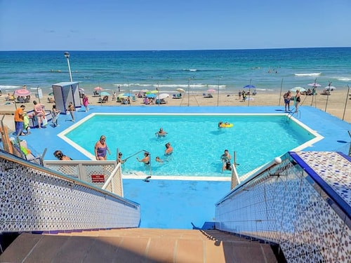 Zoco - Apartamento acogedor en 1ra línea de playa