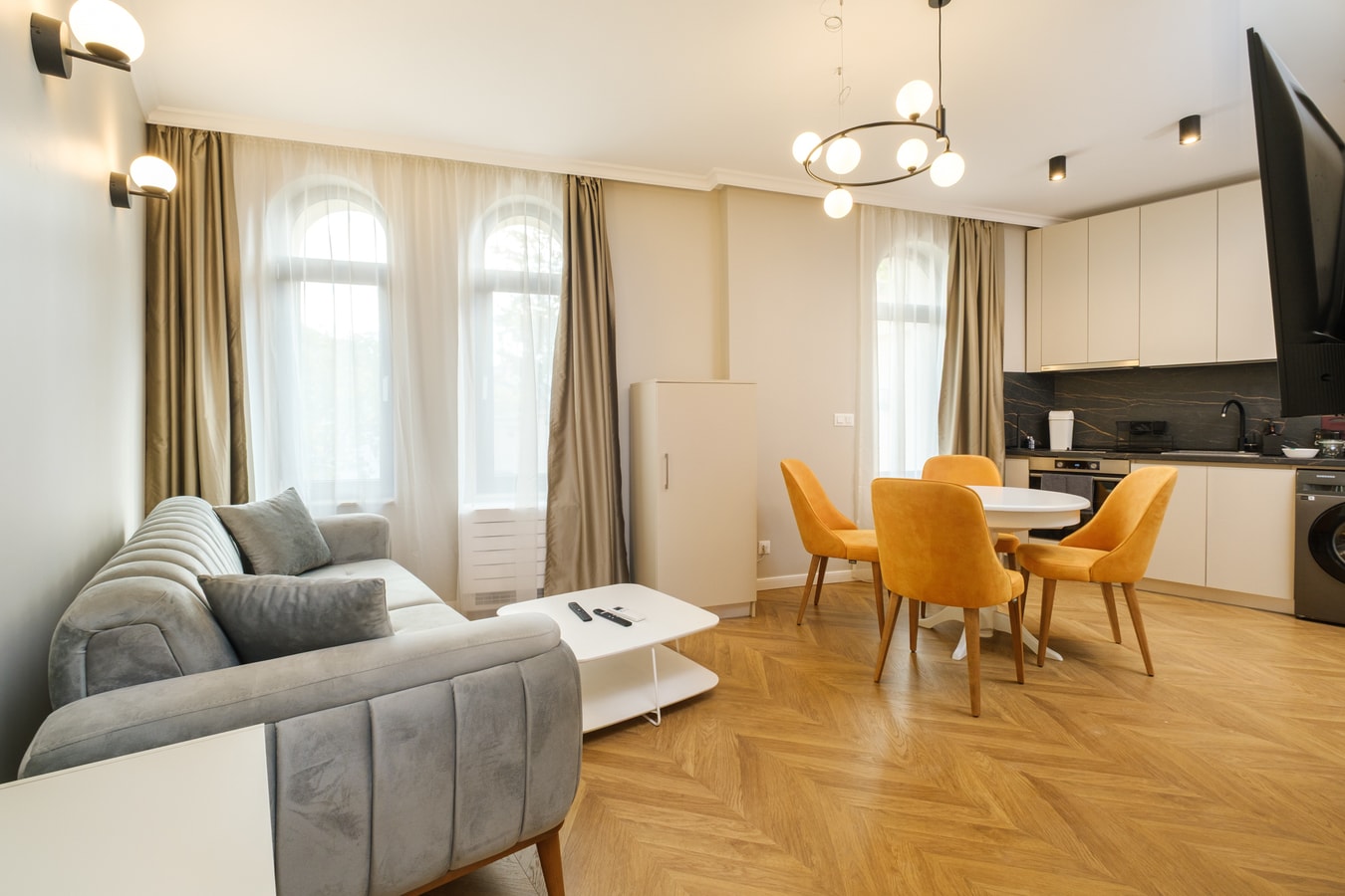 The House of POM Yellow Studio 1 MT Homes Property Management