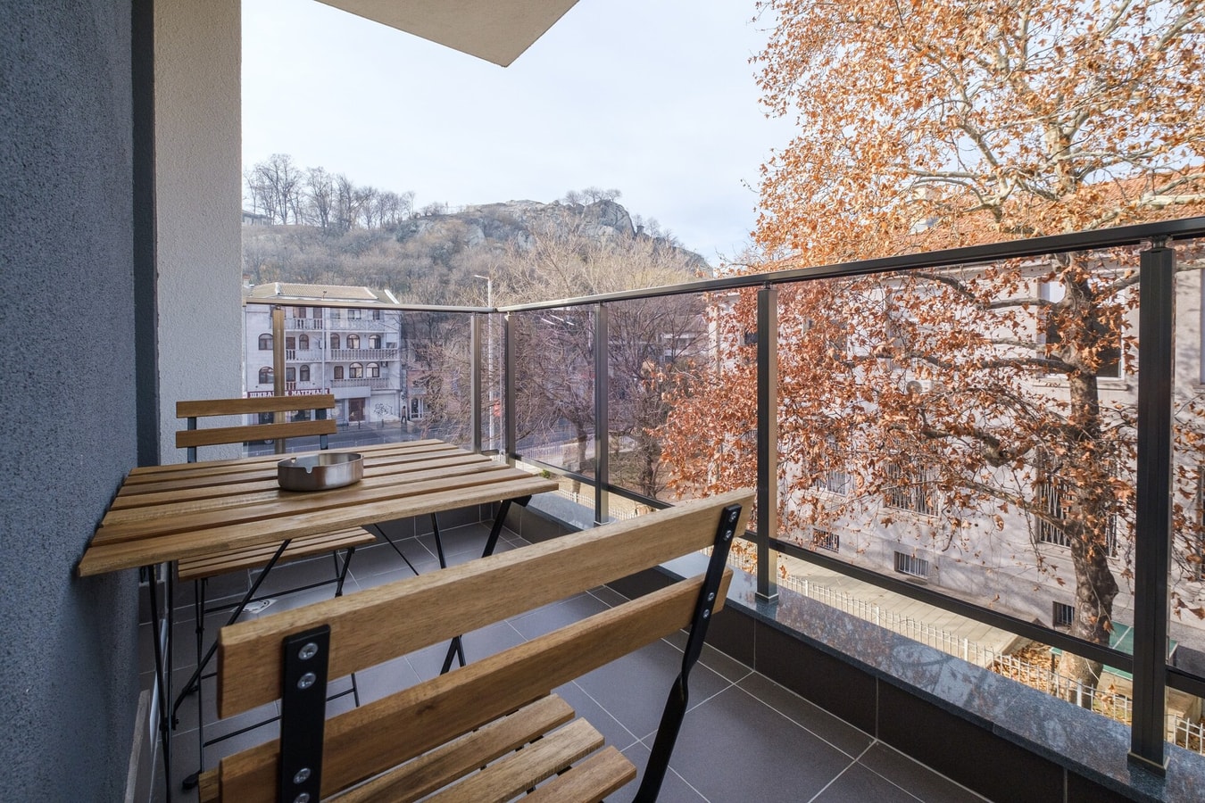 Heart of Plovdiv Studio Apartment Free Parking 26 MT Homes Property Management