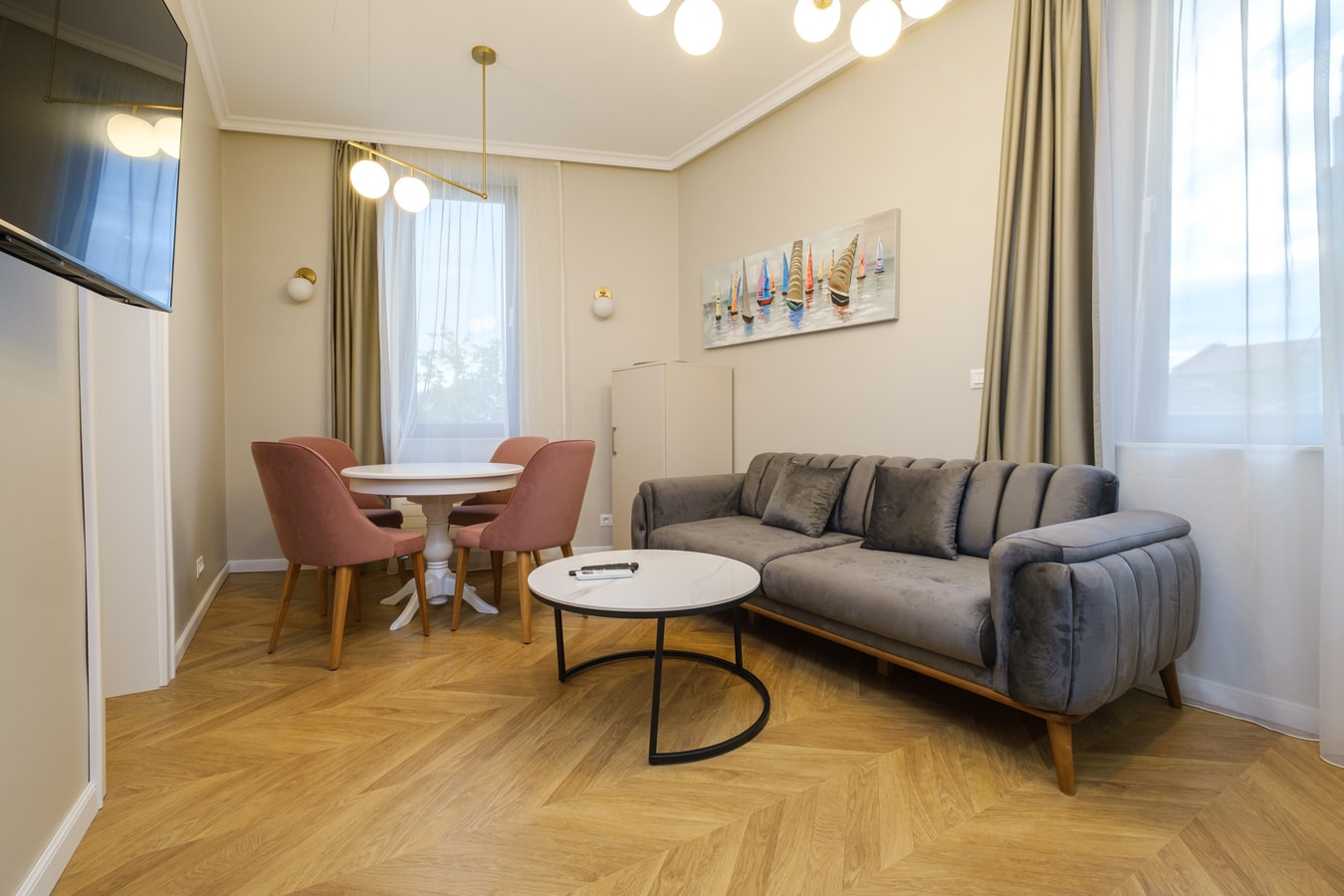 The House of POM Pink Apartment MT Homes Property Management