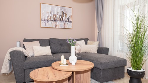 1-bed Apt in the heart of the city Free Parking 30 MT Homes Property Management