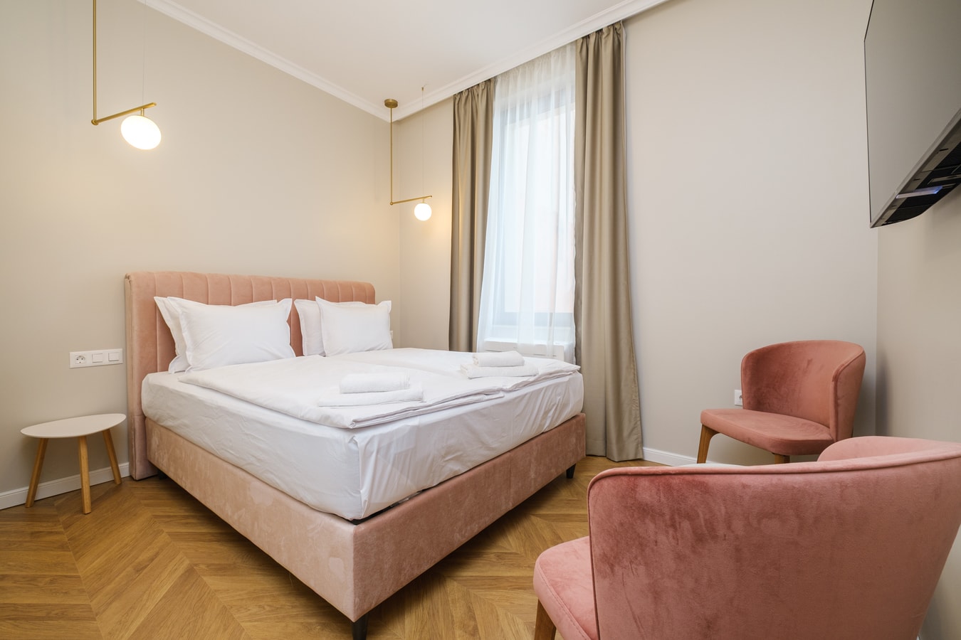 The House of POM Pink Apartment 6 MT Homes Property Management