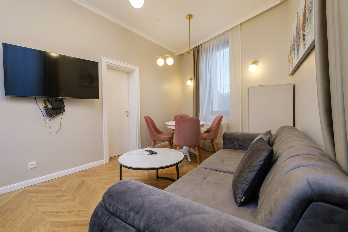 The House of POM Pink Apartment 5 MT Homes Property Management
