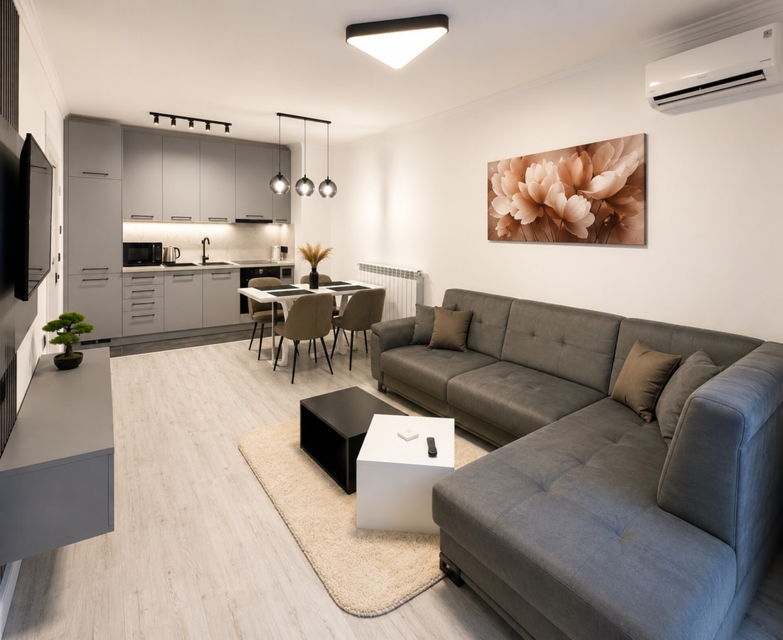 Bright & Stylish 1-Bedroom Apartment MT Homes Property Management